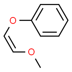 Benzene, [(2-methoxyethenyl)oxy]-, (Z)- (9CI) structure