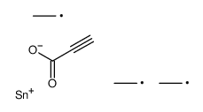 triethylstannyl prop-2-ynoate Structure