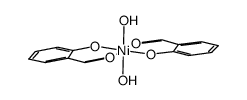 bis(salicylaldehyde)-nickel(II)-dihydrate结构式