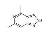 1H-Pyrazolo[4,3-c]pyridine,4,6-dimethyl-(9CI)结构式