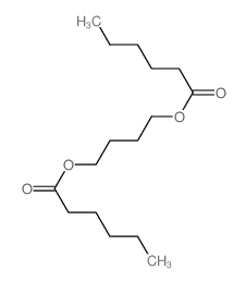 Hexanoic acid,1,4-butanediyl ester (9CI)结构式
