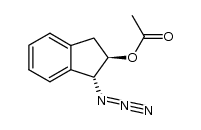 (1R,2R)-2-acetoxy-1-azidoindan Structure