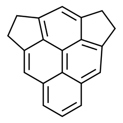 1,2,4,5-Tetrahydrodicyclopenta[cd,mn]pyrene Structure