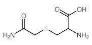 2-amino-3-(carbamoylmethylsulfanyl)propanoic acid结构式