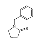 1-苯甲基吡咯烷-2-硫酮结构式