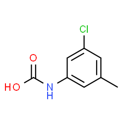 Carbamic acid,(3-chloro-5-methylphenyl)- (9CI) structure