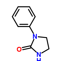 1-Phenyl-2-imidazolidinone Structure