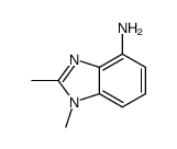 1H-Benzimidazol-4-amine,1,2-dimethyl-(9CI)结构式