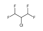 Propane, 2-chloro-1,1,3,3-tetrafluoro-结构式