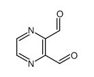 pyrazine-2,3-dicarbaldehyde结构式