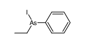 ethyl-iodo-phenyl-arsine Structure