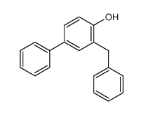 3-(phenylmethyl)[1,1'-biphenyl]-4-ol结构式