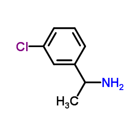 1-(3-Chlorophenyl)ethanamine Structure