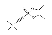 diethyl (trimethylsilylethynyl)phosphonate Structure