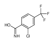 2-Chloro-4-(trifluoromethyl)benzamide structure