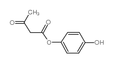 4-Hydroxyphenyl acetoacetate structure