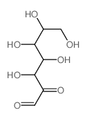 D-manno-Heptosulose(8CI) structure