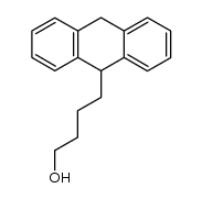 9-(4-hydroxybutyl)-9,10-dihydroanthracene Structure