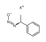 potassium (S)-(-)-1-phenylethanediazotate结构式