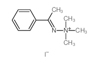 2-(alpha-Methylbenzylidene)-1,1,1-trimethylhydrazinium iodide结构式