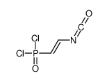 1-dichlorophosphoryl-2-isocyanatoethene结构式