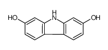 9H-carbazole-2,7-diol结构式