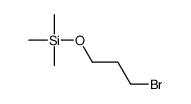 3-bromopropoxy(trimethyl)silane Structure