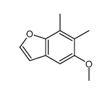 5-methoxy-6,7-dimethyl-1-benzofuran结构式