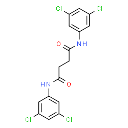 N,N'-Bis(3,5-dichlorophenyl)succinamide Structure