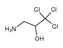 3,3,3-trichloro-1-amino-2-propanol结构式