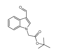 1H-INDOLE-1-ACETIC ACID, 3-FORMYL-, 1,1-DIMETHYLETHYL ESTER图片