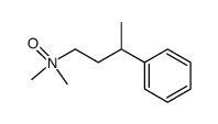 1-Dimethylamino-3-phenylbutan-N-oxid结构式