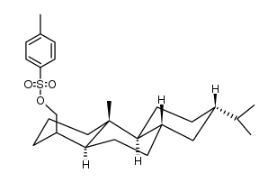 19-Tosyloxy-18-nor-abietan Structure