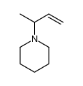 1-but-3-en-2-ylpiperidine结构式