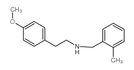 2-(4-methoxyphenyl)-N-[(2-methylphenyl)methyl]ethanamine结构式