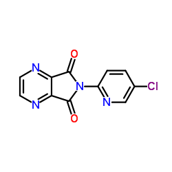 6-(5-Chloro-2-pyridyl)-5H-pyrrolo[3,4-b]pyrazine-5,7(6H)-dione structure