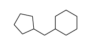 cyclopentylmethylcyclohexane结构式