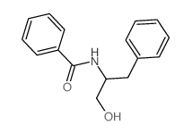 N-Benzoyl-L-phenylalaninol结构式