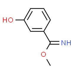 Benzenecarboximidic acid, 3-hydroxy-, methyl ester (9CI) structure