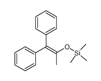 Trimethyl[(1-methyl-2,2-diphenylethenyl)oxy]silane结构式
