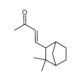 4-(3,3-dimethyl-2-norbornyl)-3-buten-2-one结构式