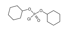 dicyclohexyl phosphorochloridate Structure