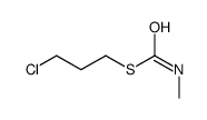 S-(3-chloropropyl) N-methylcarbamothioate Structure