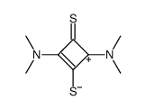 2,4-Bis(dimethylamino)-3-thioxocyclobutenylium-1-thiolat Structure