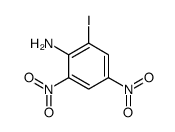 2-iodo-4,6-dinitroaniline结构式
