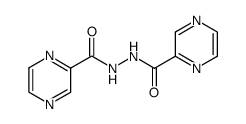 N,N'-bis-(pyrazine-2-carbonyl)-hydrazine Structure