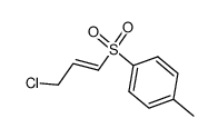 (E)-3-chloro-1-propenyl p-tolyl sulfone Structure