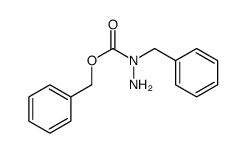 benzyl N-amino-N-benzylcarbamate Structure