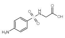 (4-AMINO-BENZENESULFONYLAMINO)-ACETIC ACID Structure