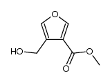 methyl 4-(hydroxymethyl)furan-3-carboxylate结构式